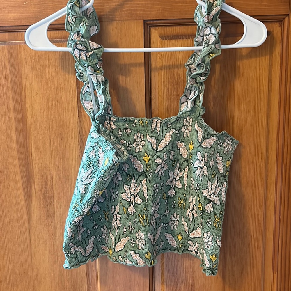 Rouched Crop Top